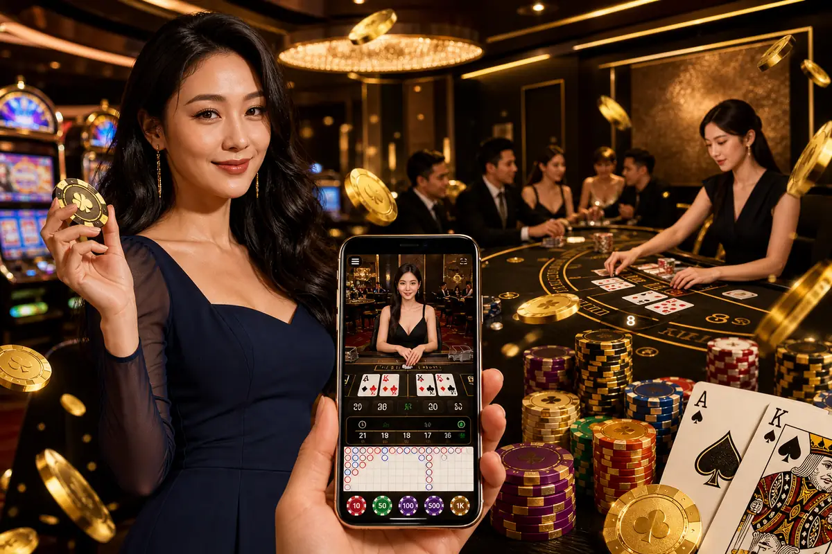 123kya Live Baccarat ဒီလာ့ ဂိမ်းခန်း